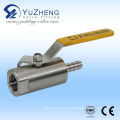 1PC Wcb Ball Valve en acier inoxydable